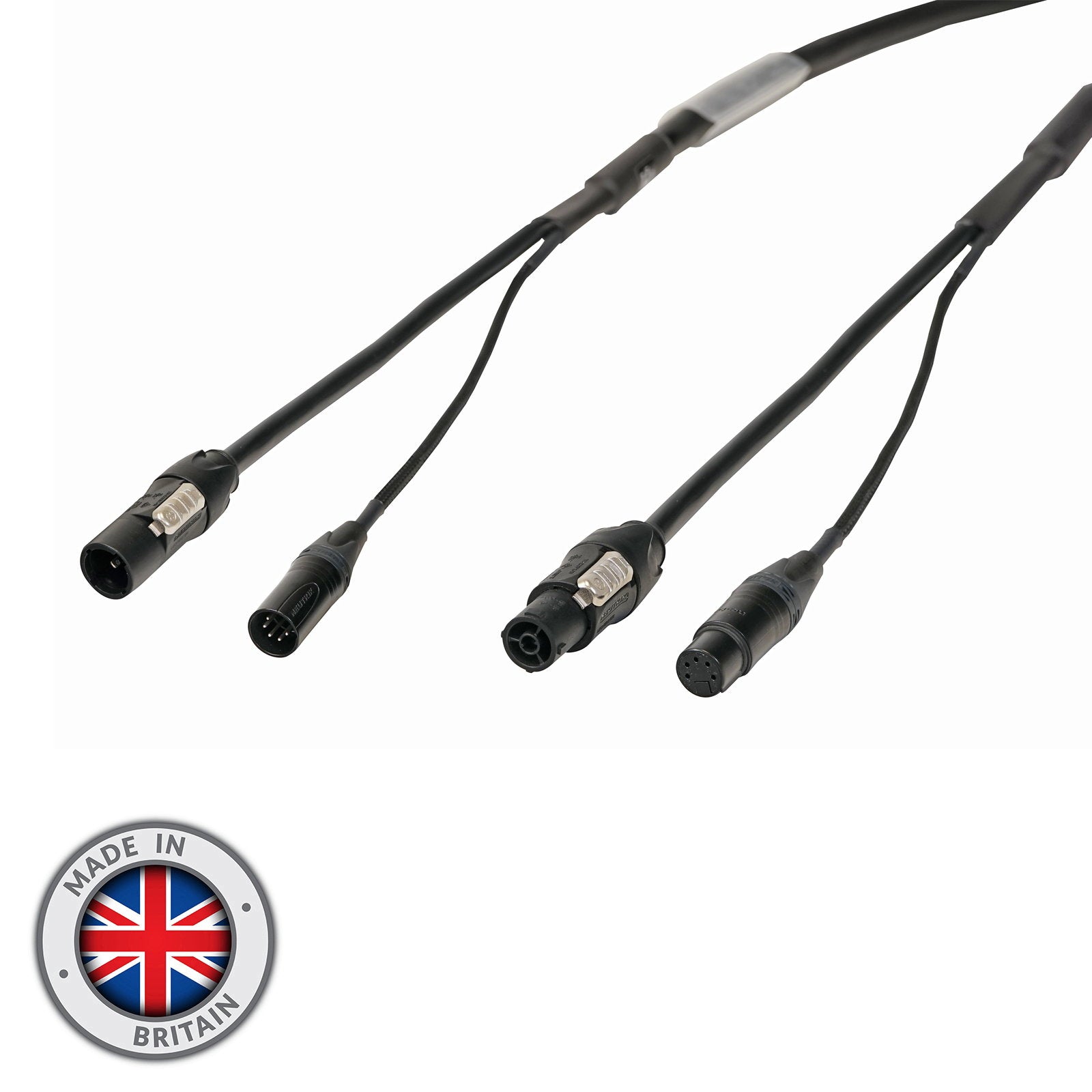 Elumen8 3m Combi 2.5mm Neutrik powerCON TRUE1 / 5-Pin DMX Cable - Alternate View 1