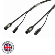 Elumen8 5m Combi 2.5mm Neutrik powerCON TRUE1 / 5-Pin DMX Cable - Main View