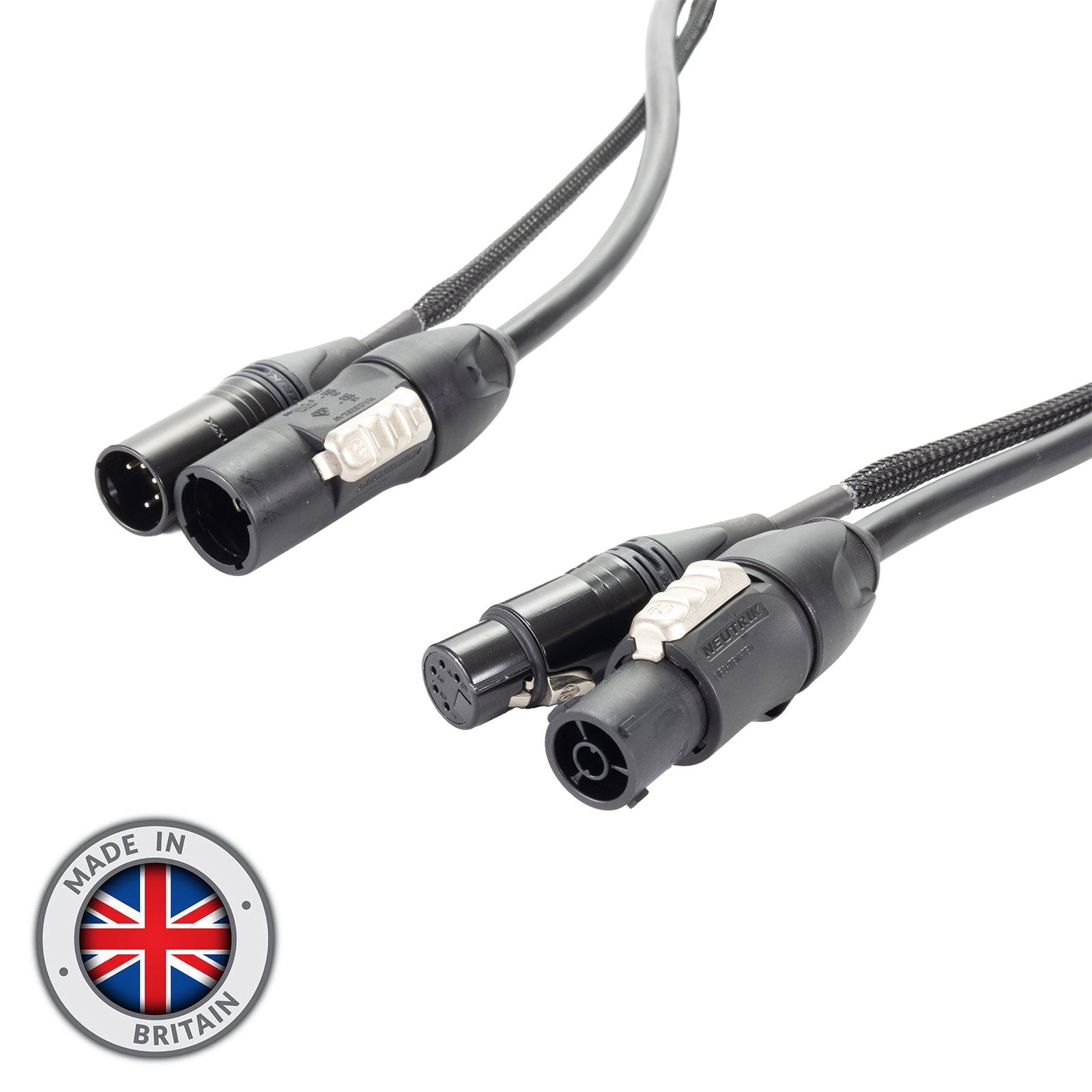 Elumen8 1.5m Combi 1.5mm Neutrik powerCON TRUE1 / 5-Pin DMX Cable - Alternate View 1