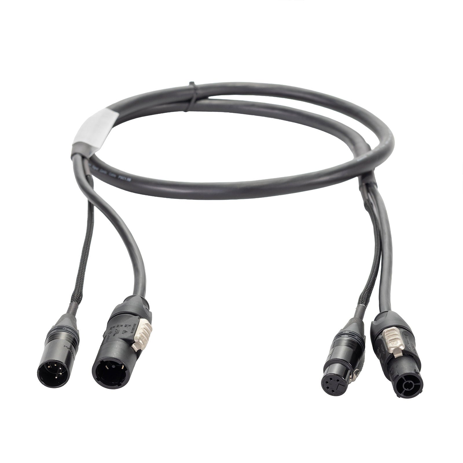 Elumen8 1.5m Combi 1.5mm Neutrik powerCON TRUE1 / 5-Pin DMX Cable - Main View