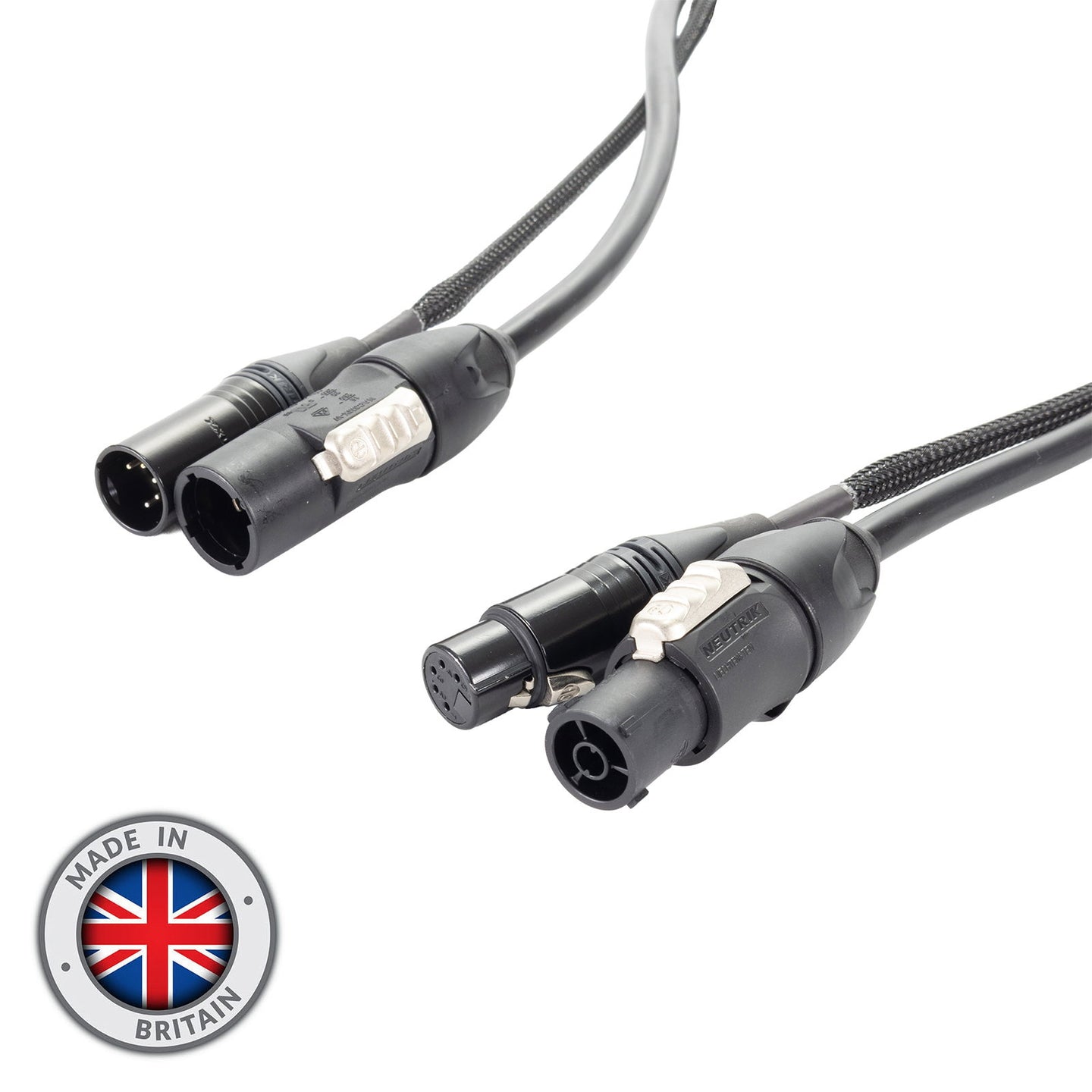 Elumen8 2m Combi 1.5mm Neutrik powerCON TRUE1 / 5-Pin DMX Cable - Alternate View 1