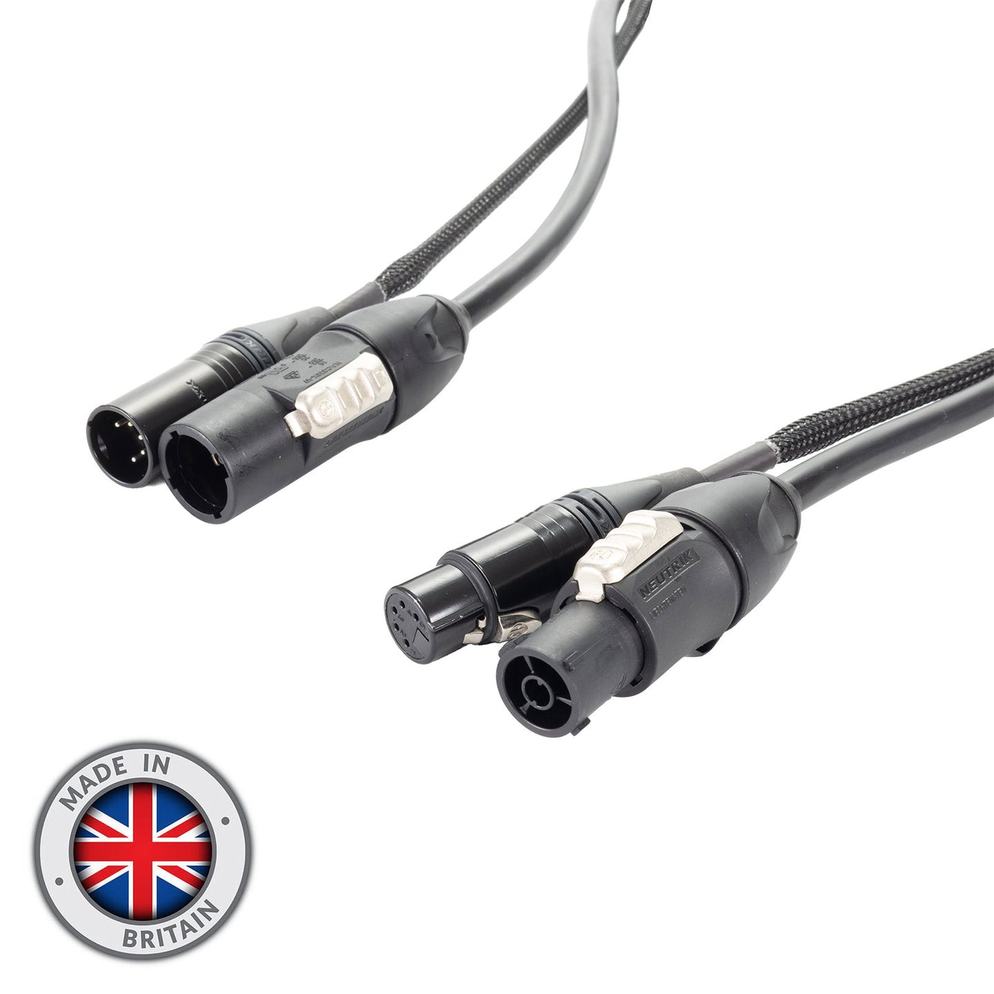 Elumen8 5m Combi 1.5mm Neutrik powerCON TRUE1 / 5-Pin DMX Cable - Main View
