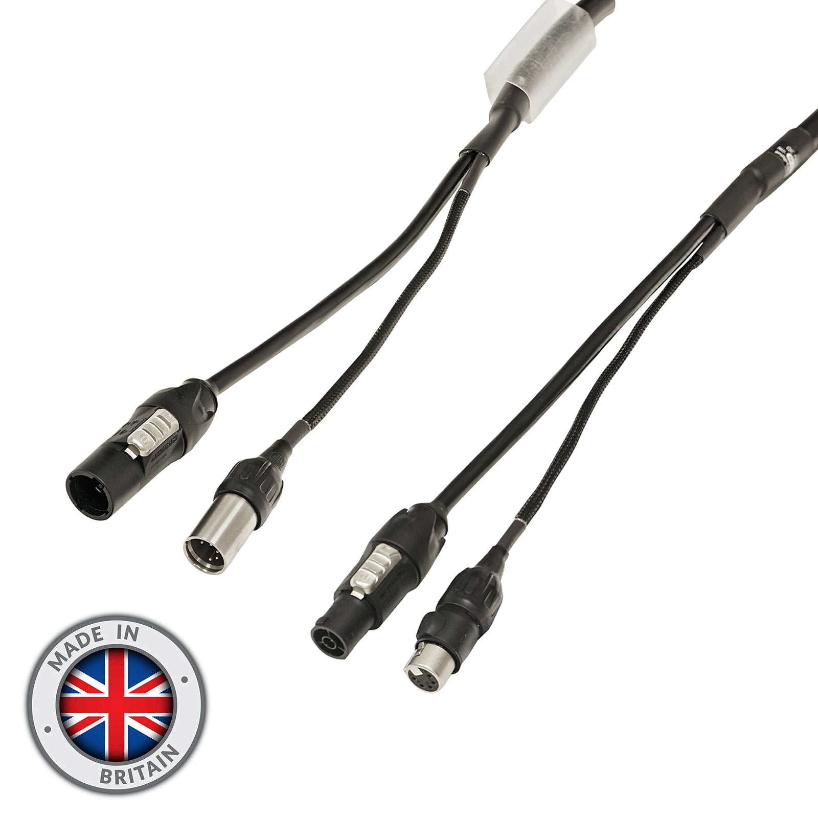 Elumen8 1.5m Combi 1.5mm Neutrik powerCON TRUE1 / 5-Pin IP65 DMX Cable - Main View