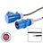 Elumen8 40m Blue 32A Male - 32A Female 1PH 6mm 3C Cable  - Main View