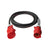 Elumen8 10m Red 32A Male - 32A Female 3PH 6mm 5C Cable  - Main View