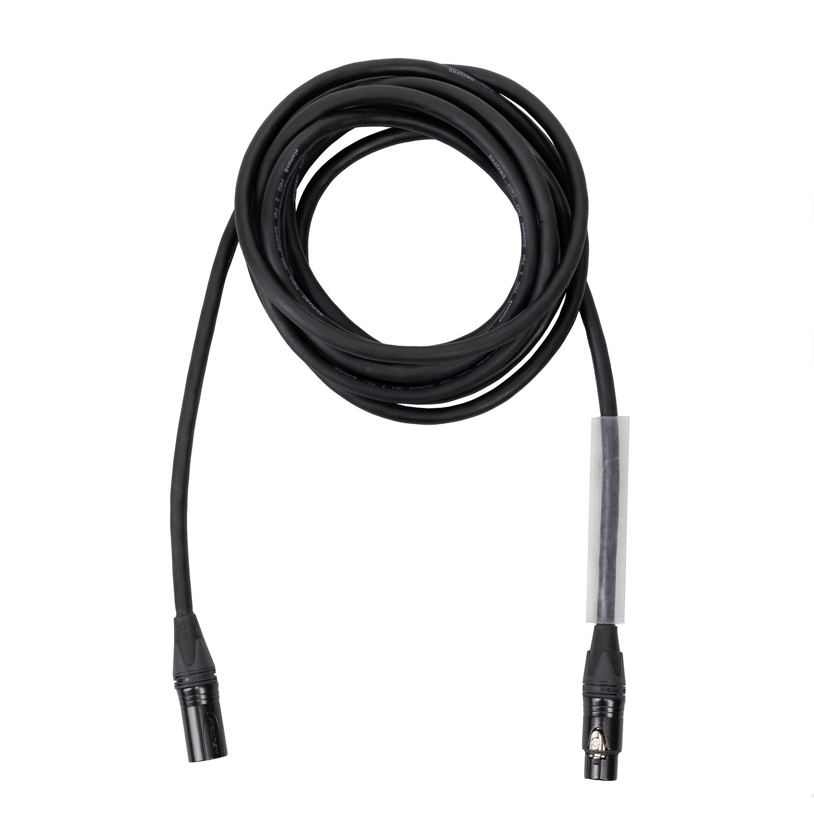 Elumen8 1.5m 5-Pin Neutrik Male - Female XLR eLumen8 2-Pair DMX Cable - Main View
