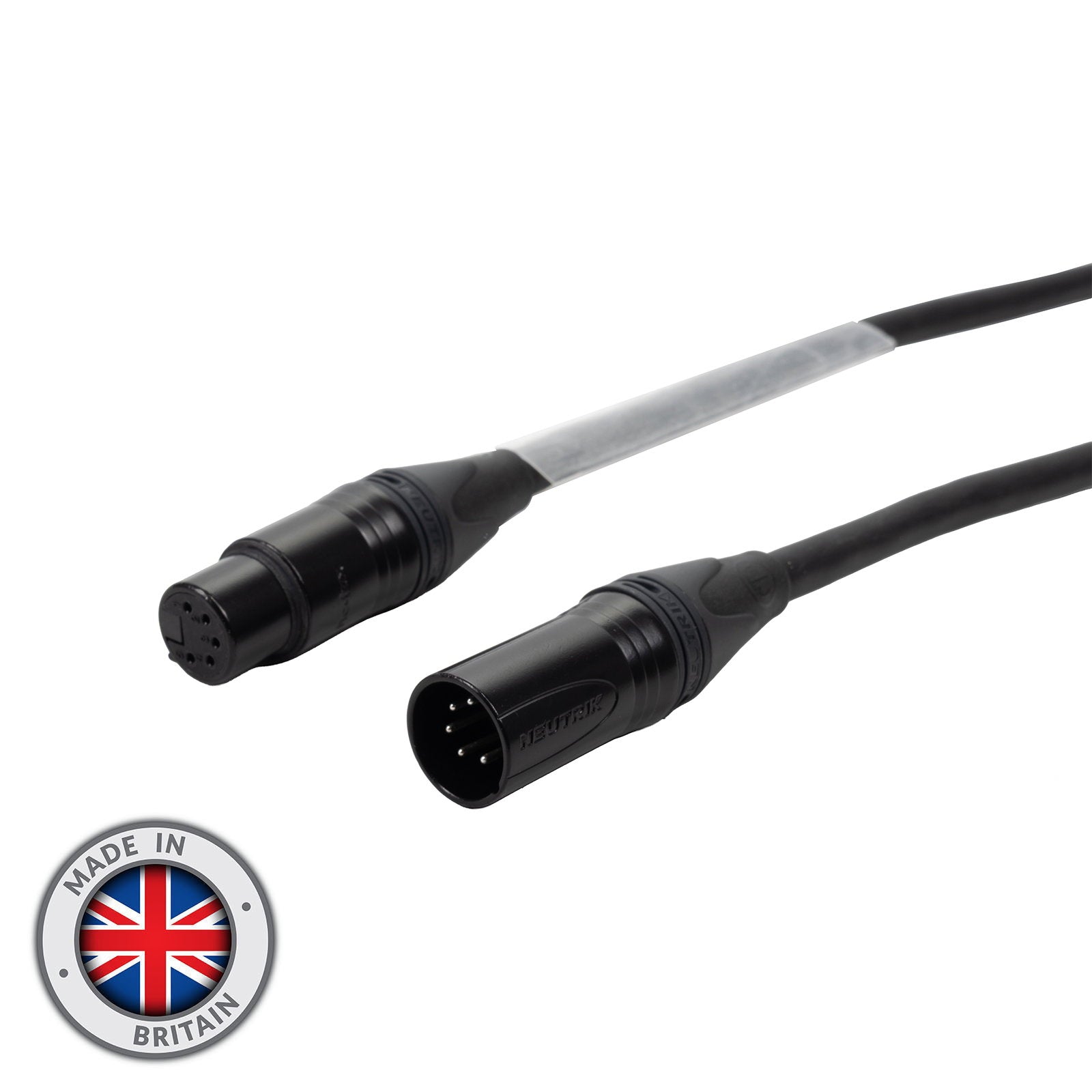 Elumen8 40m 5-Pin Neutrik Male - Female XLR eLumen8 2-Pair DMX Cable - Main View