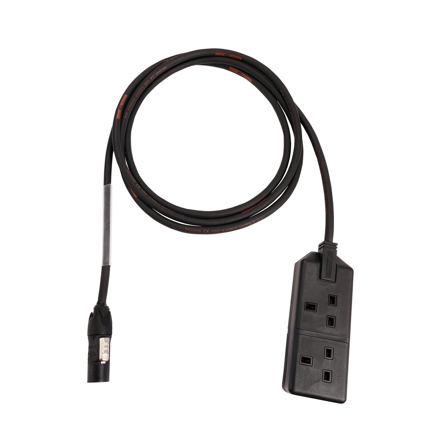 Elumen8 0.5m TRUE1 to 13A 2 Gang Cable - Alternate View 1