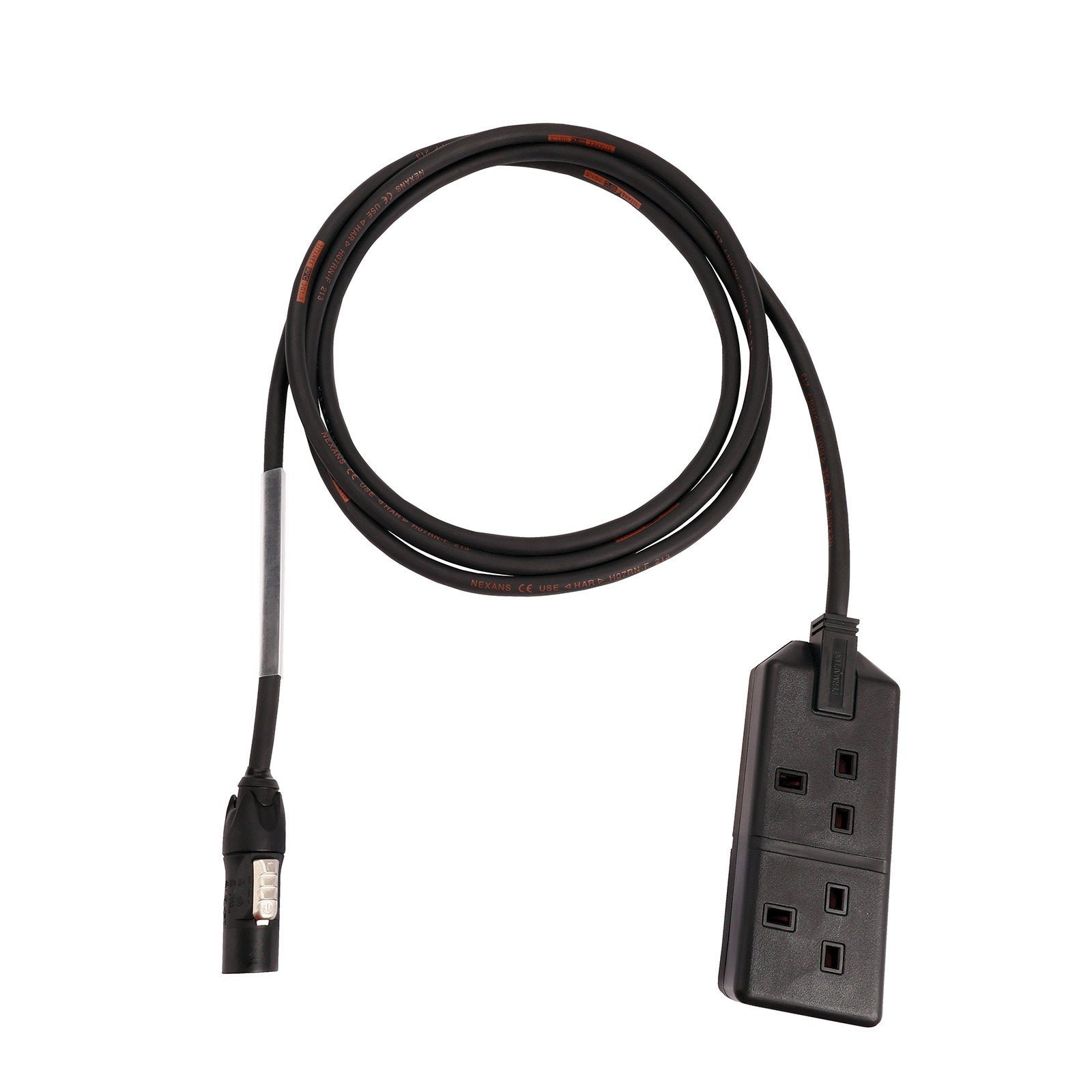 Elumen8 1m TRUE1 to 13A 2 Gang Cable - Main View