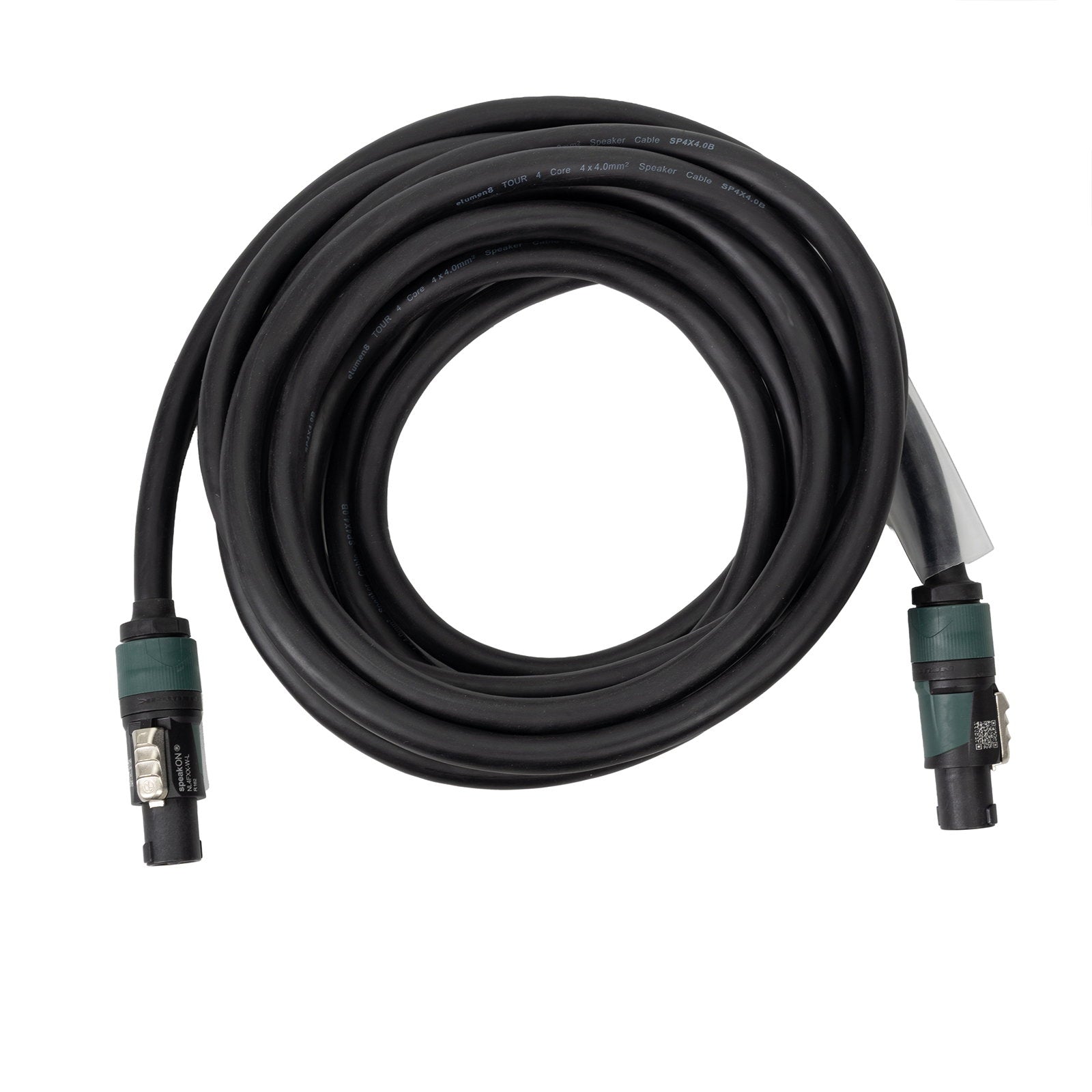 Elumen8 5m speakON NL4T TOUR 4x4mm Cable - Main View
