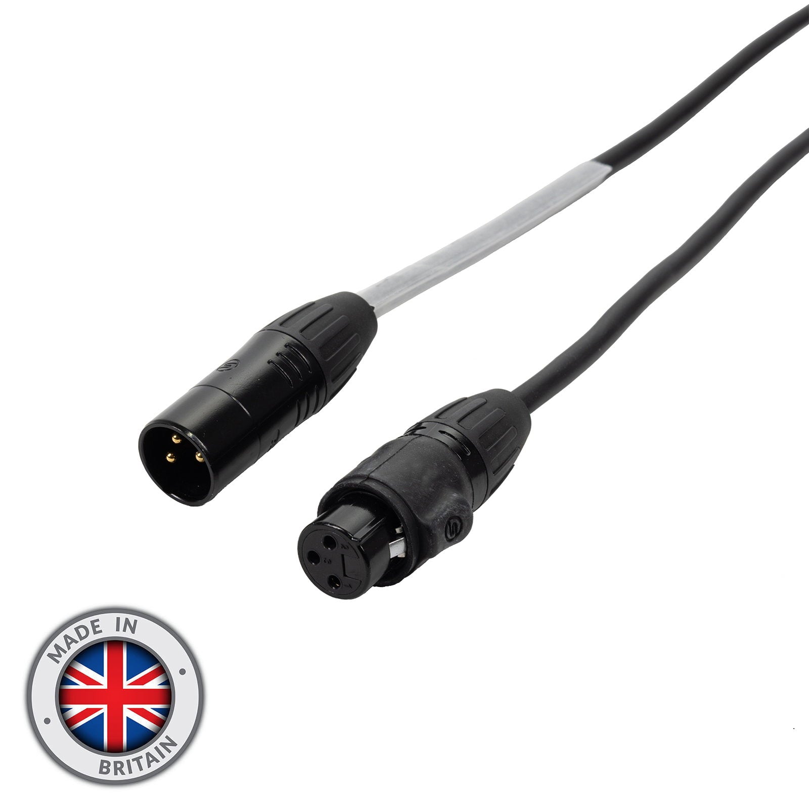 Elumen8 50m 3-Pin Seetronic Male to Female IP XLR eLumen8 DMX Cable - Alternate View 1