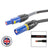 Elumen8 50m 120mm Powerlock Male Source - Female Drain Neutral Blue - Alternate View 1