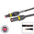 Elumen8 50m 120mm Powerlock Male Source - Female Drain L2 Black - Main View