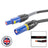 Elumen8 50m 150mm Powerlock Male Source - Female Drain Neutral Blue - Alternate View 1
