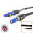 Elumen8 40m 240mm Powerlock Male Source - Female Drain Neutral Blue - Alternate View 3