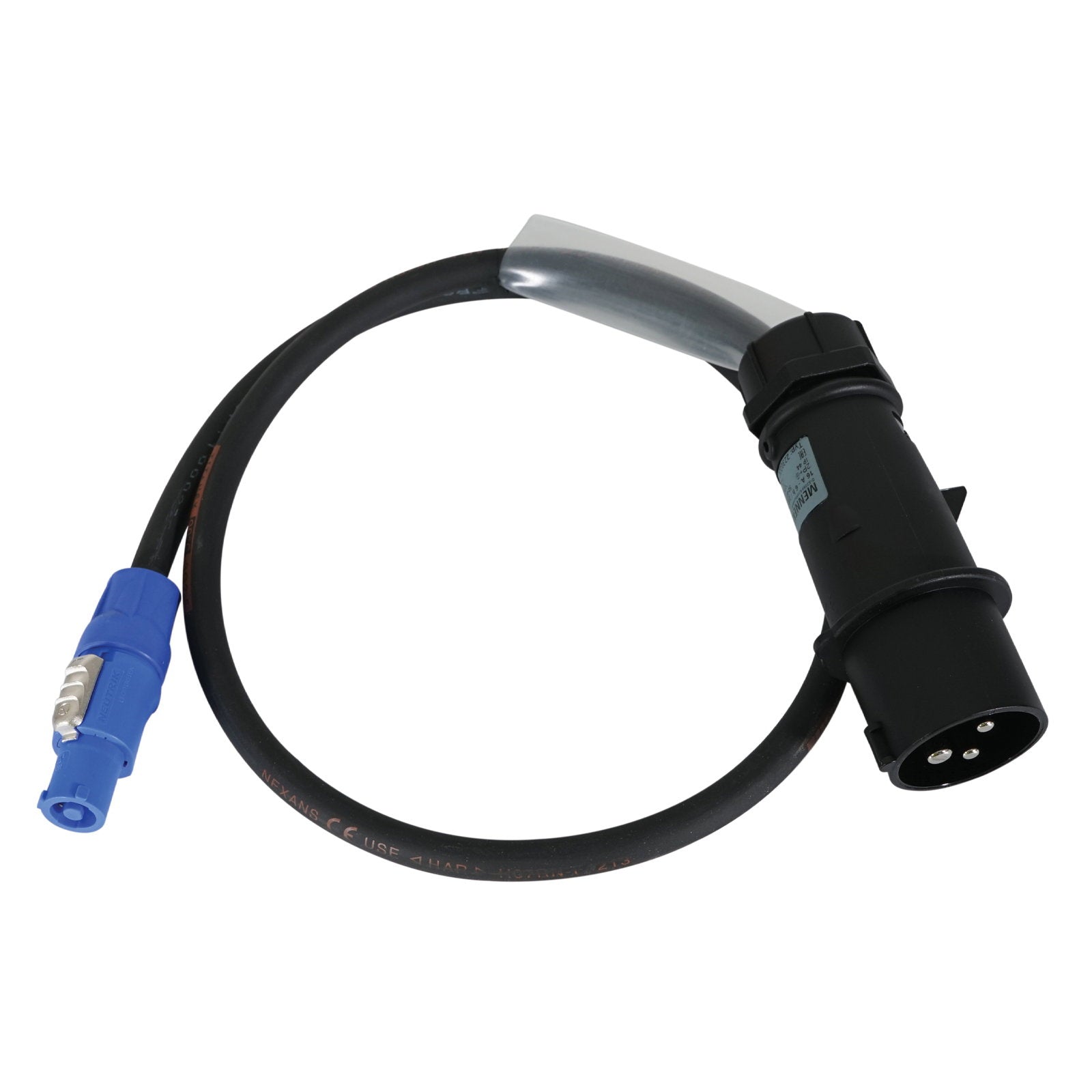 Elumen8 1m 2.5mm 16A Male Mennekes – powerCON Cable - Main View