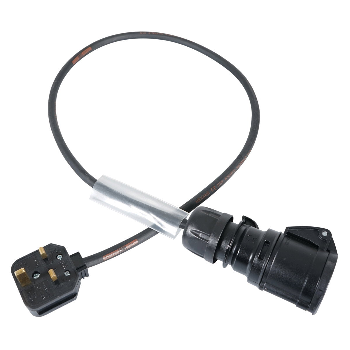 Elumen8 1m 1.5mm 13A UK Plug - 16A Female Cable - Main View