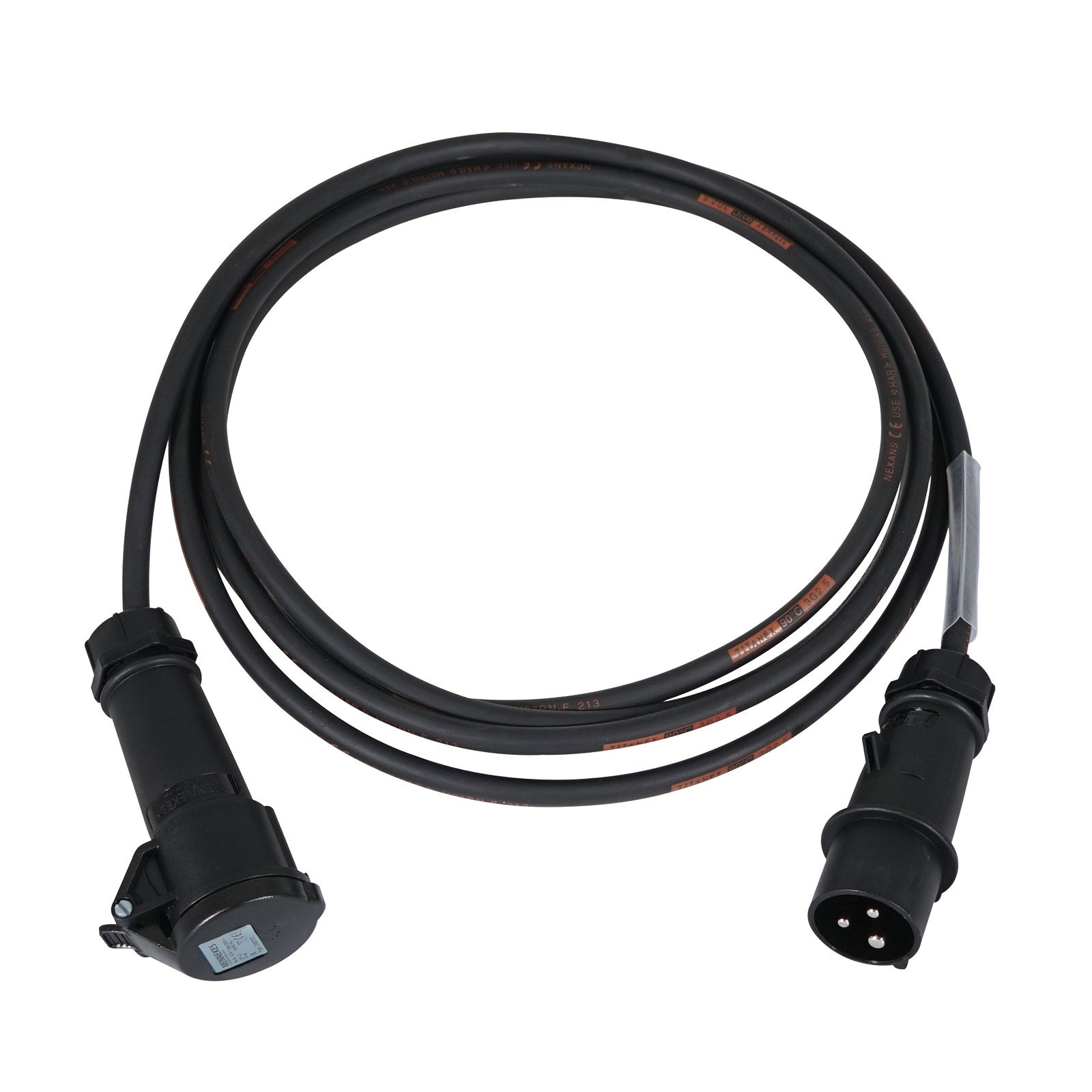 Elumen8 30m 2.5mm 16A Male – 16A Female Cable Mennekes - Alternate View 1