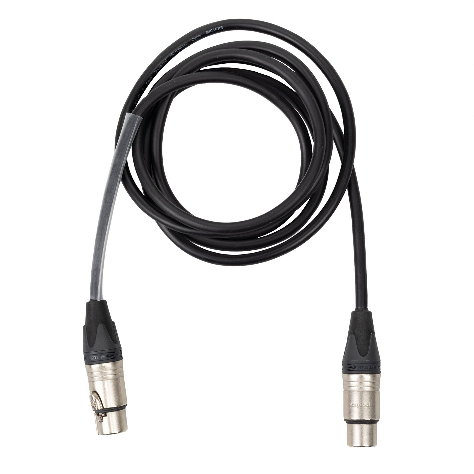 Elumen8 0.25m Neutrik XLR Female-Female Microphone Cable Silver - Main View