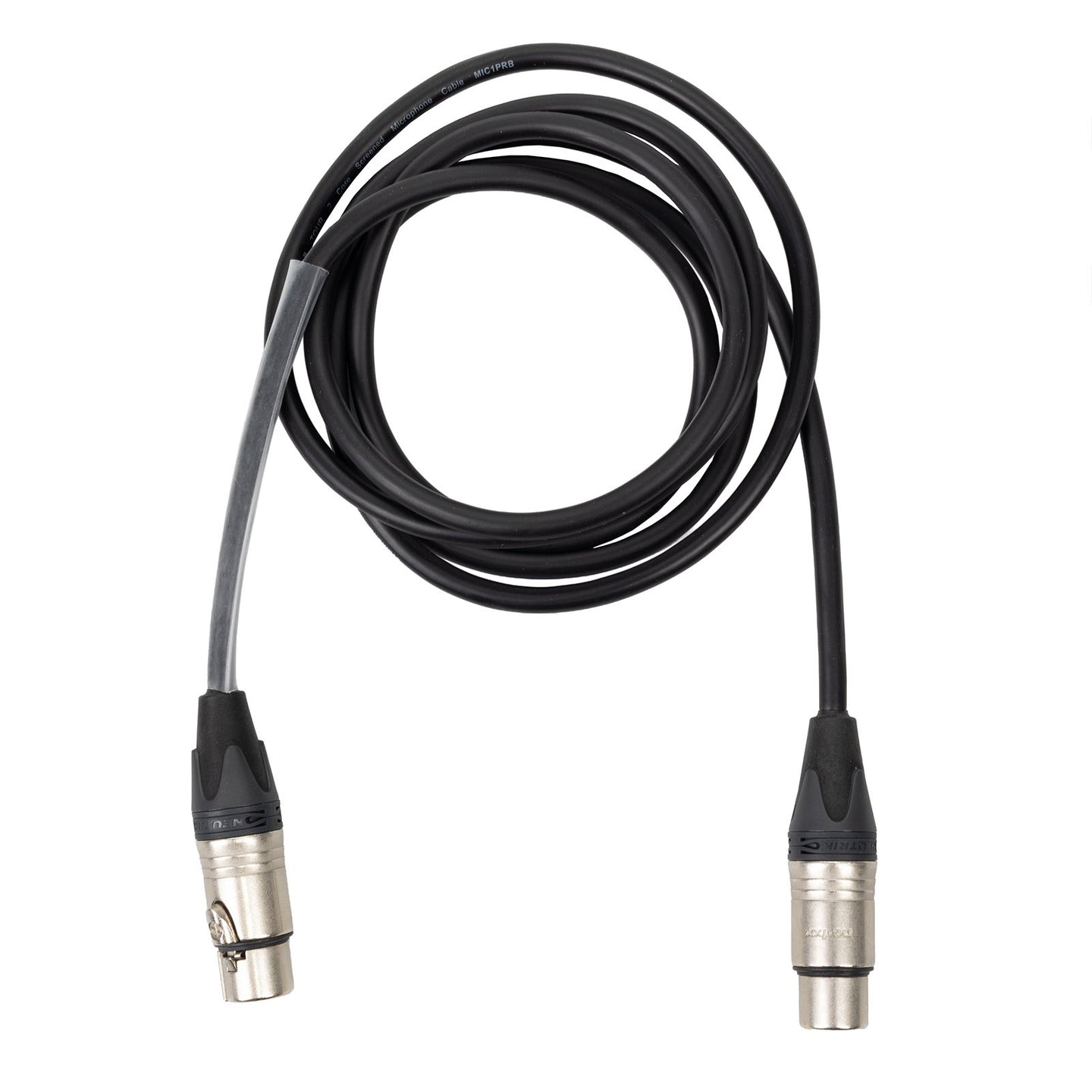 Elumen8 0.25m Neutrik XLR Female-Female Microphone Cable Silver - Main View