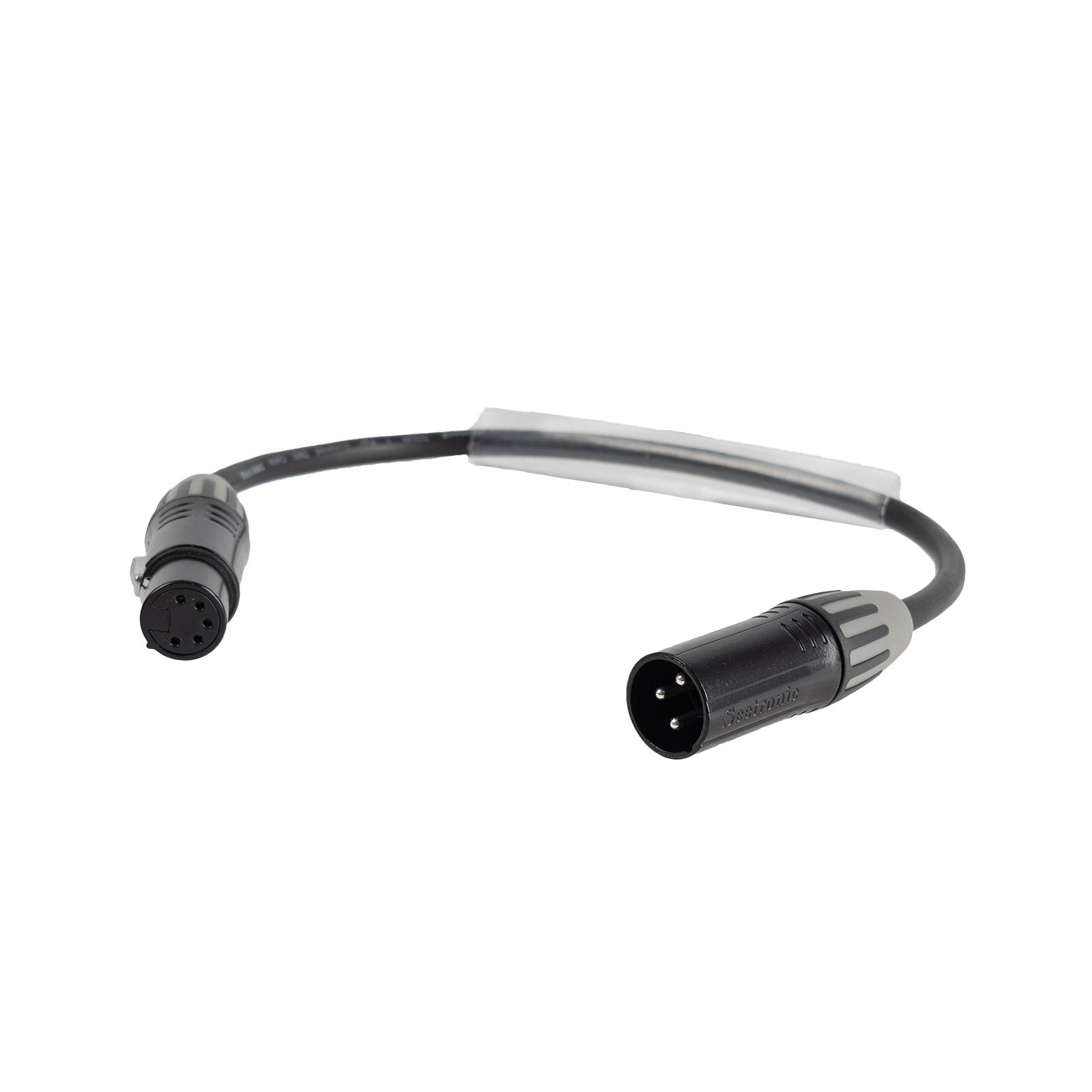 Elumen8 DMX Adaptor 3-Pin Male XLR to 5-Pin Female XLR - Alternate View 1