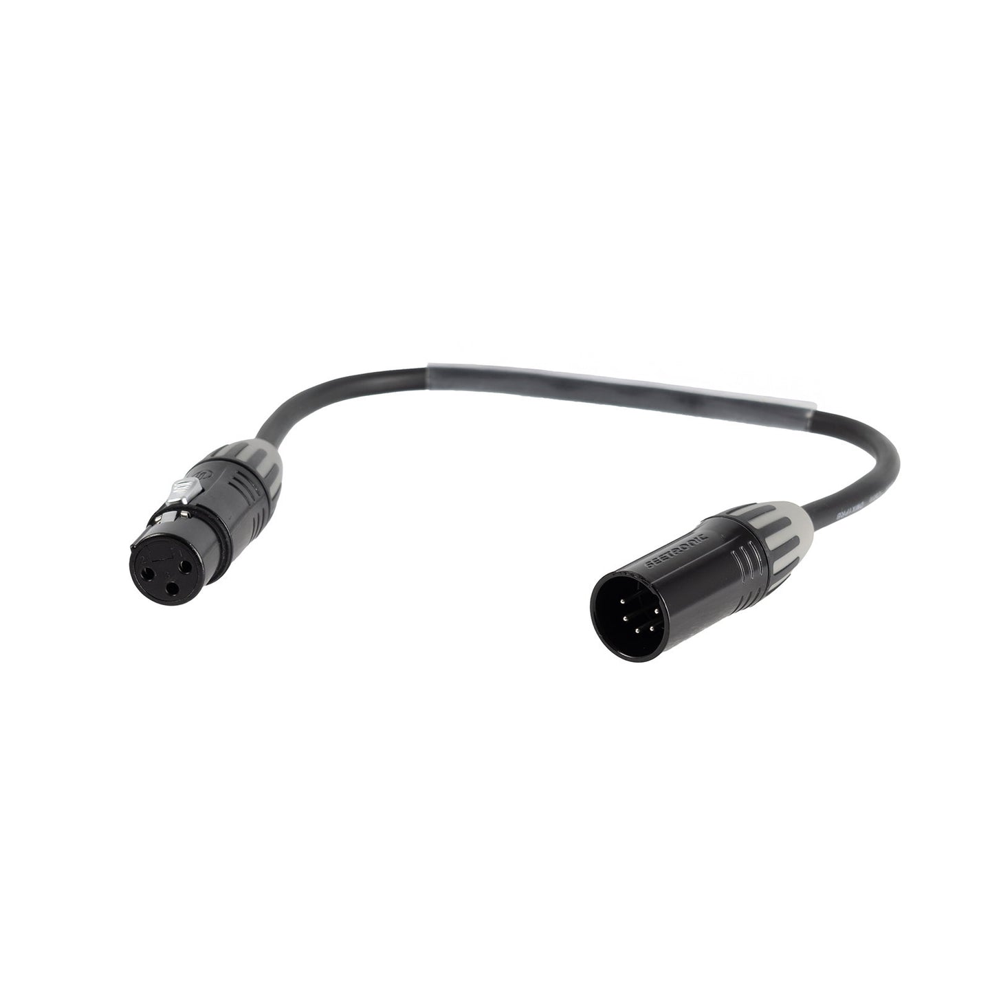Elumen8 DMX Adaptor 5-Pin Male XLR to 3-Pin Female XLR - Main View
