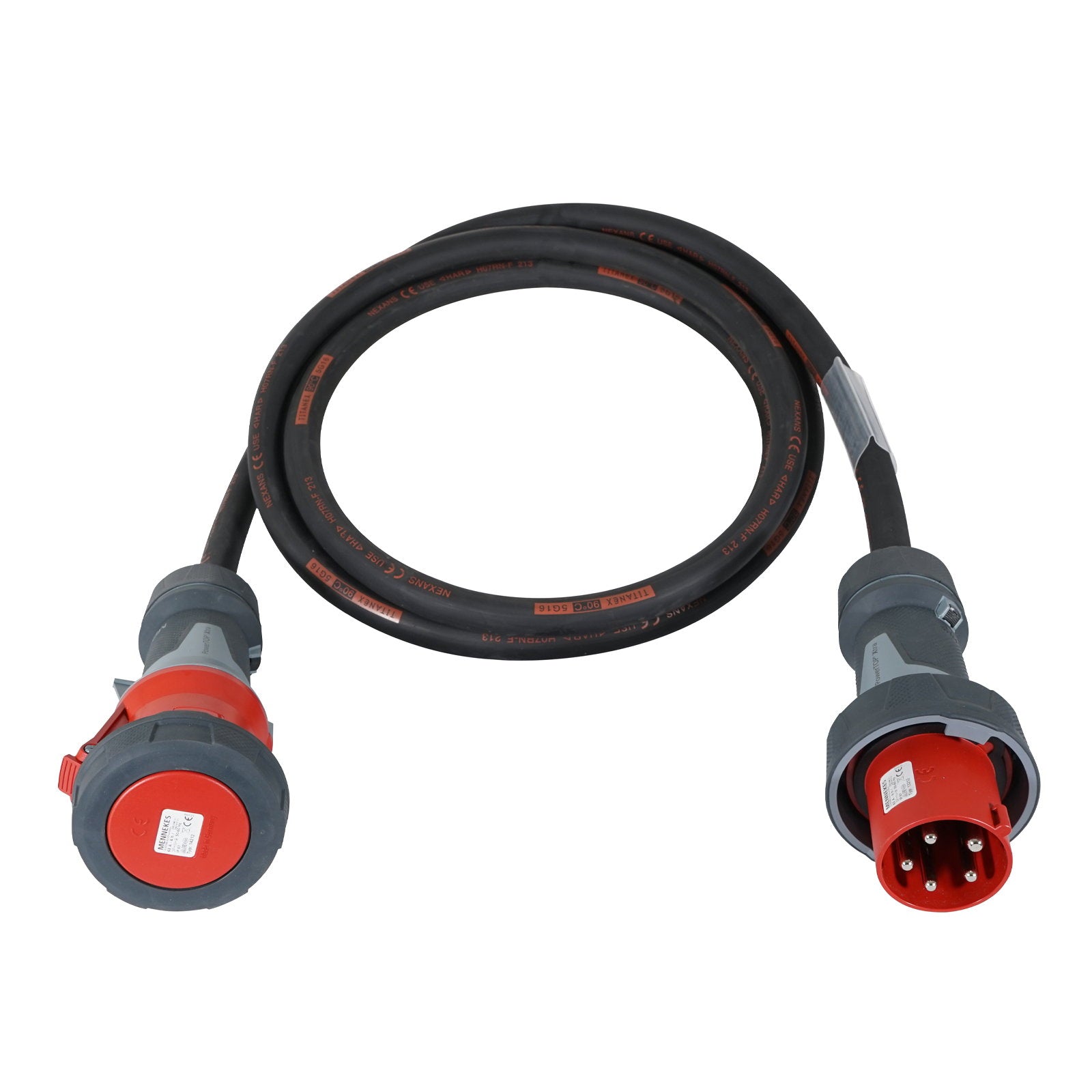 Elumen8 10m 63A Male - 63A Female 3PH 16mm 5C Cable Mennekes - Main View