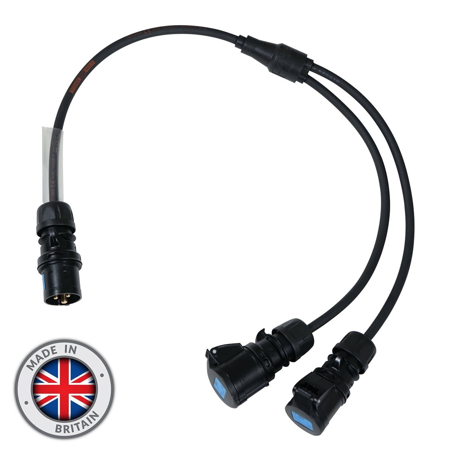 Elumen8 Moulded Y Split - 2.5mm 16A Connectors - Main View