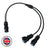 Elumen8 Moulded Y Split - 2.5mm 16A Connectors - Main View