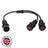 Elumen8 Moulded Y Split - 6.0mm 32A 3PH Connectors - Main View