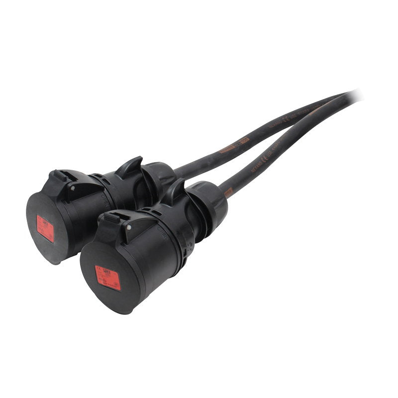 Elumen8 Moulded Y Split - 6.0mm 32A 3PH Connectors - Alternate View 1