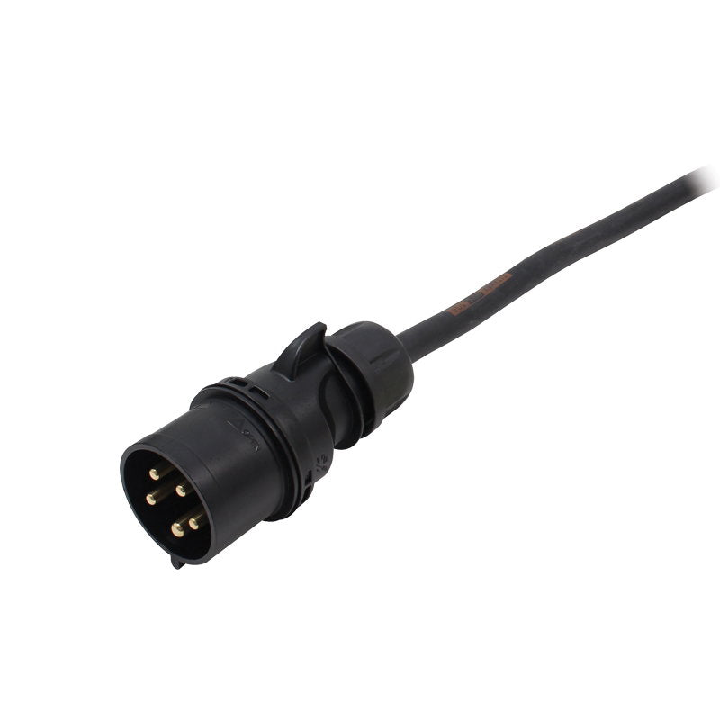 Elumen8 Moulded Y Split - 6.0mm 32A 3PH Connectors - Back Panel and Connections