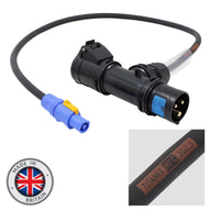 Elumen8 1m 2.5mm T-Connect to powerCON Cable - Alternate View 1