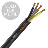 Titanex H07RN-F 4mm 4 Core Rubber Cable - Cut Length - Main View