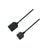 Masterplug 1 Gang 10m 13A HD Mains Extension Lead Black (EXS13110B) - Main View