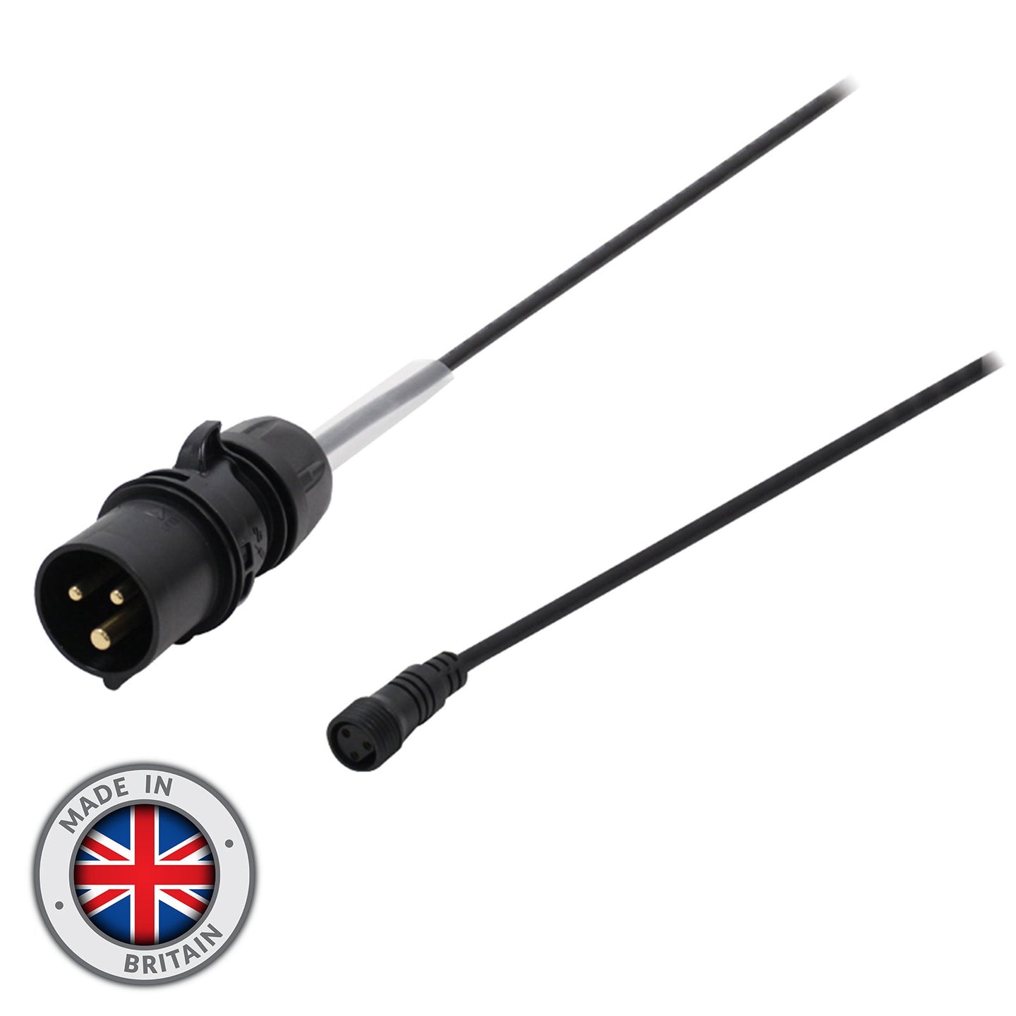 Elumen8 0.35m 16A Plug to Hydralock Power Female Cable - Main View