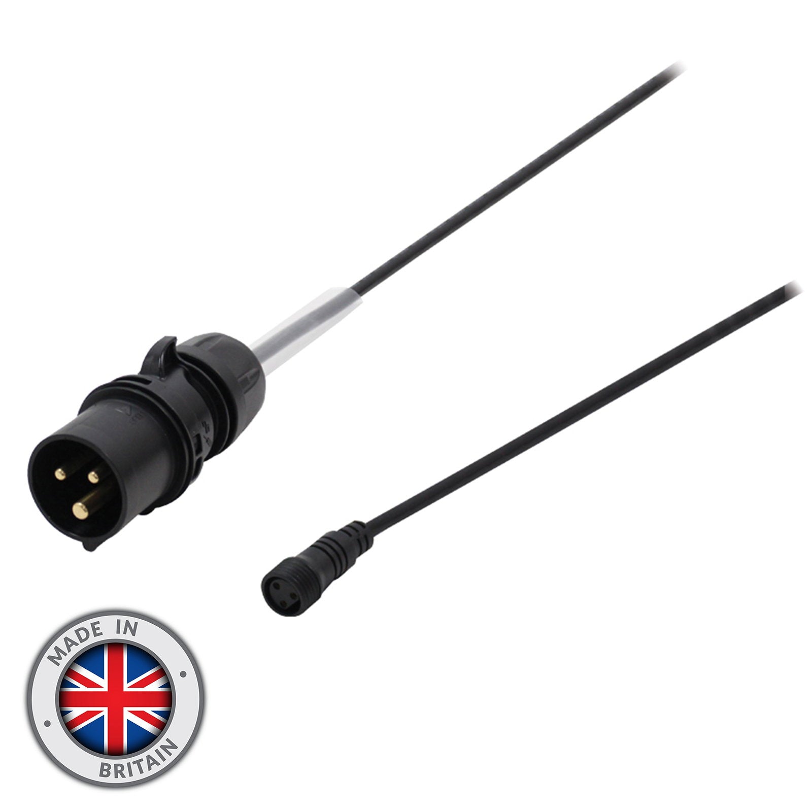 Elumen8 0.35m 16A Plug to Hydralock Power Female Cable - Main View