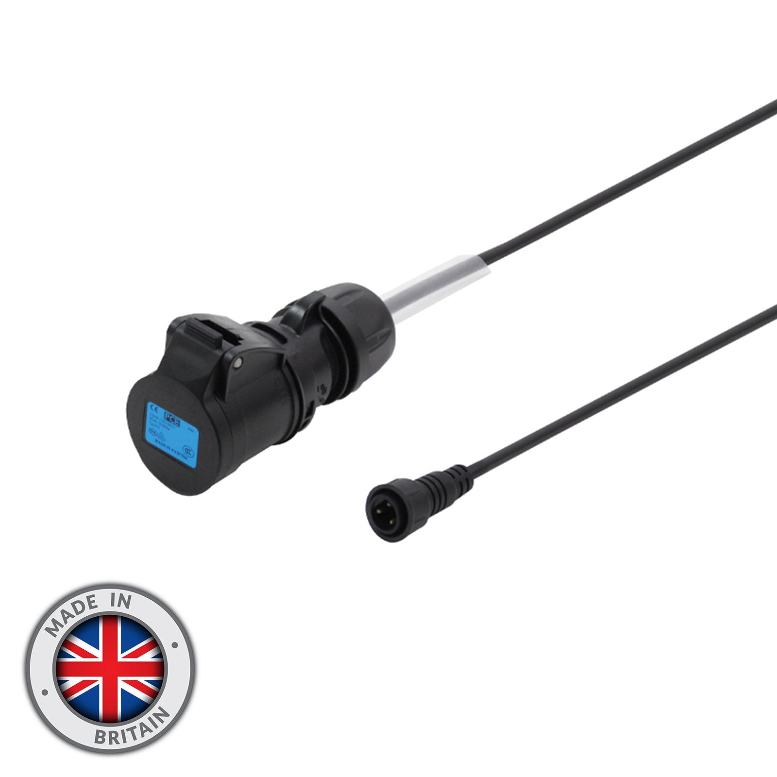 Elumen8 0.35m Hydralock Power Male Cable to 16A Socket - Main View