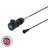 Elumen8 0.35m Hydralock Power Male Cable to 16A Socket - Main View