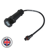 Elumen8 0.35m Hydralock Power Male Cable to Mennekes 16A Socket - Main View
