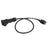 Elumen8 1m Schuko Plug to Mennekes 16A Black Socket Cable - Main View