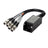 LEDJ etherCON to DMX Multicore Adaptor 3-Pin Female XLR Tails - Main View