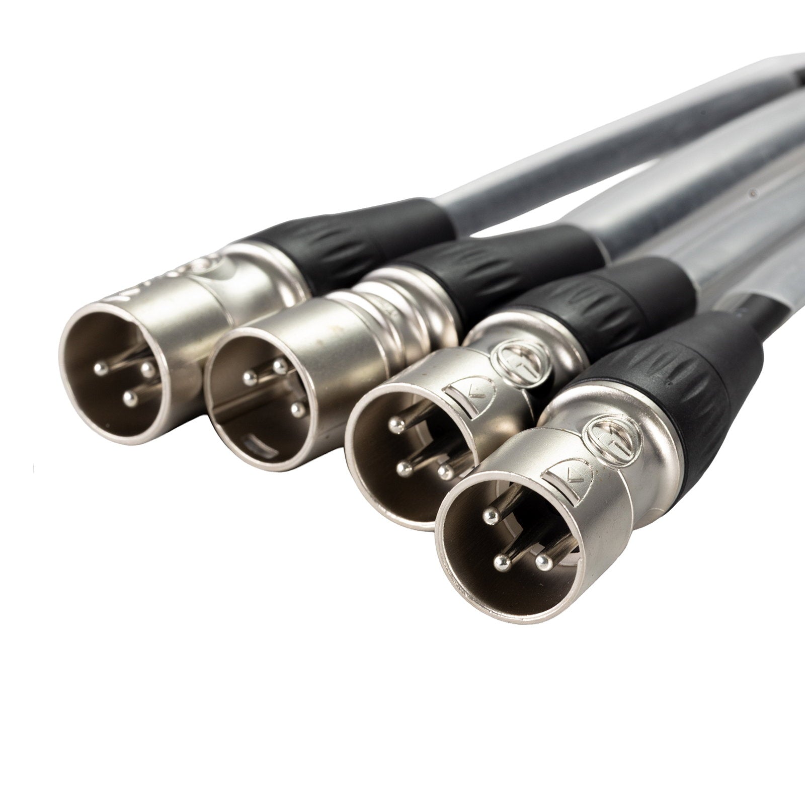 LEDJ etherCON to DMX Multicore Adaptor 3-Pin Male XLR Tails - Back Panel and Connections