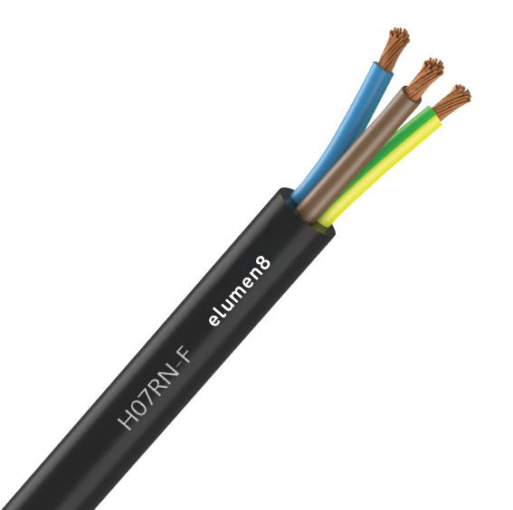 Elumen8 H07RN-F 1.5mm 3 Core Rubber Cable 100m - Main View