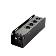 LEDJ etherCON to DMX Multicore Adaptor 3-Pin Male XLR Plugs - Alternate View 1