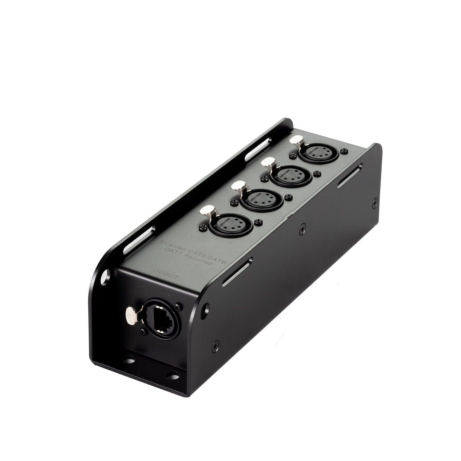 LEDJ etherCON to DMX Multicore Adaptor 5-Pin Female XLR Sockets - Main View