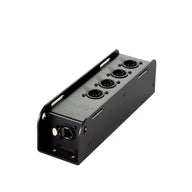 LEDJ etherCON to DMX Multicore Adaptor 5-Pin Male XLR Plugs - Main View