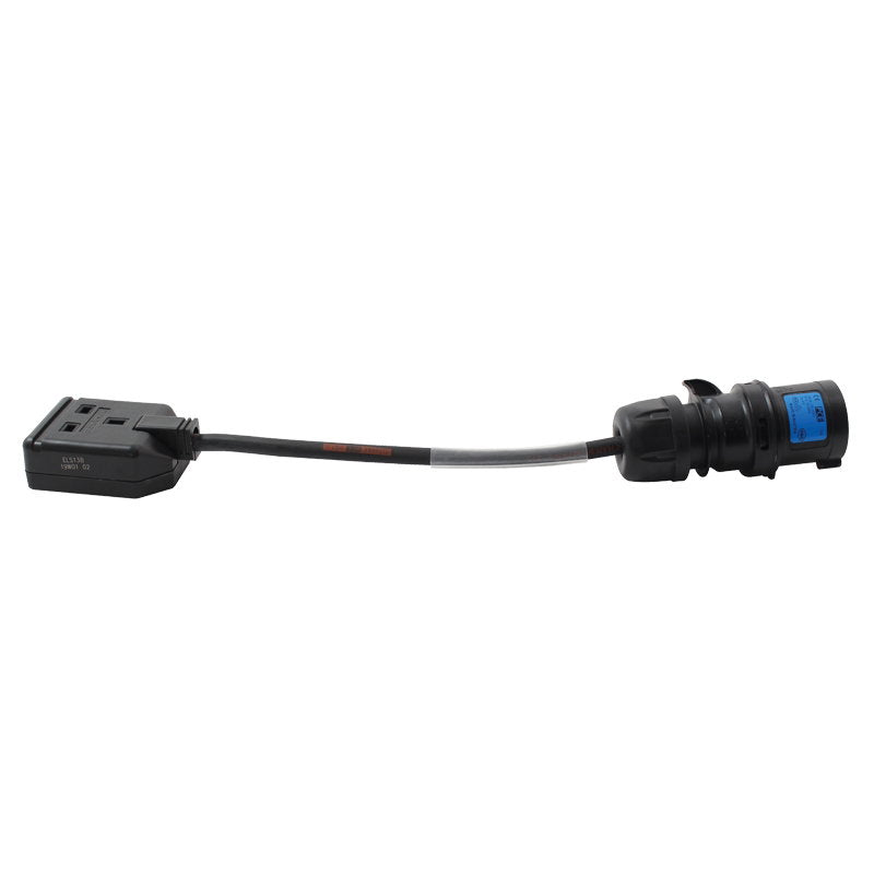 Elumen8 0.35m 16A Plug to 13A Socket Cable - Alternate View 1