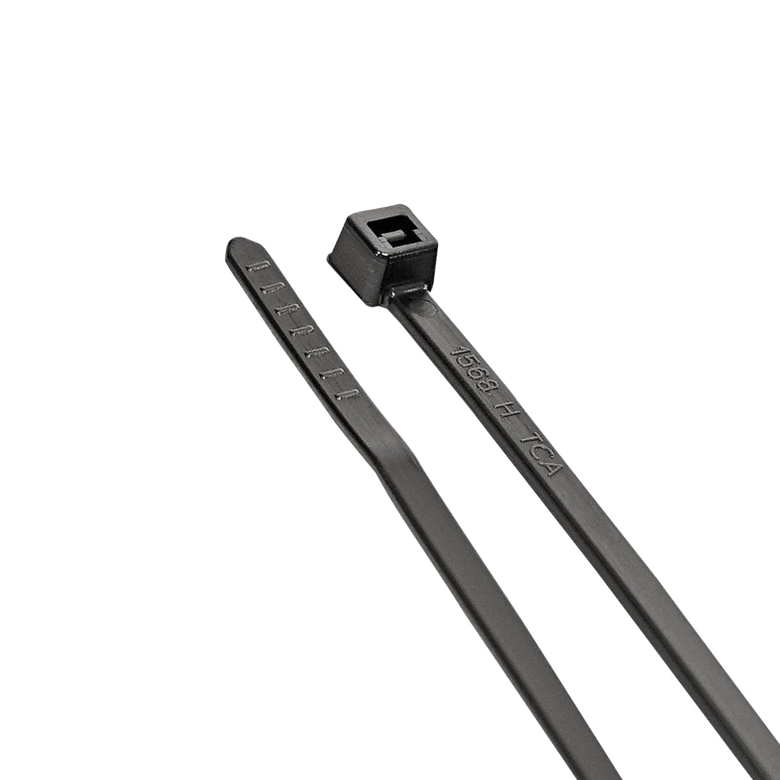 HellermanTyton Cable Ties 100 x 2.5mm Black UB100A-B (Pack 100) - Back Panel and Connections