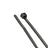 HellermanTyton Cable Ties 100 x 2.5mm Black UB100A-B (Pack 100) - Back Panel and Connections